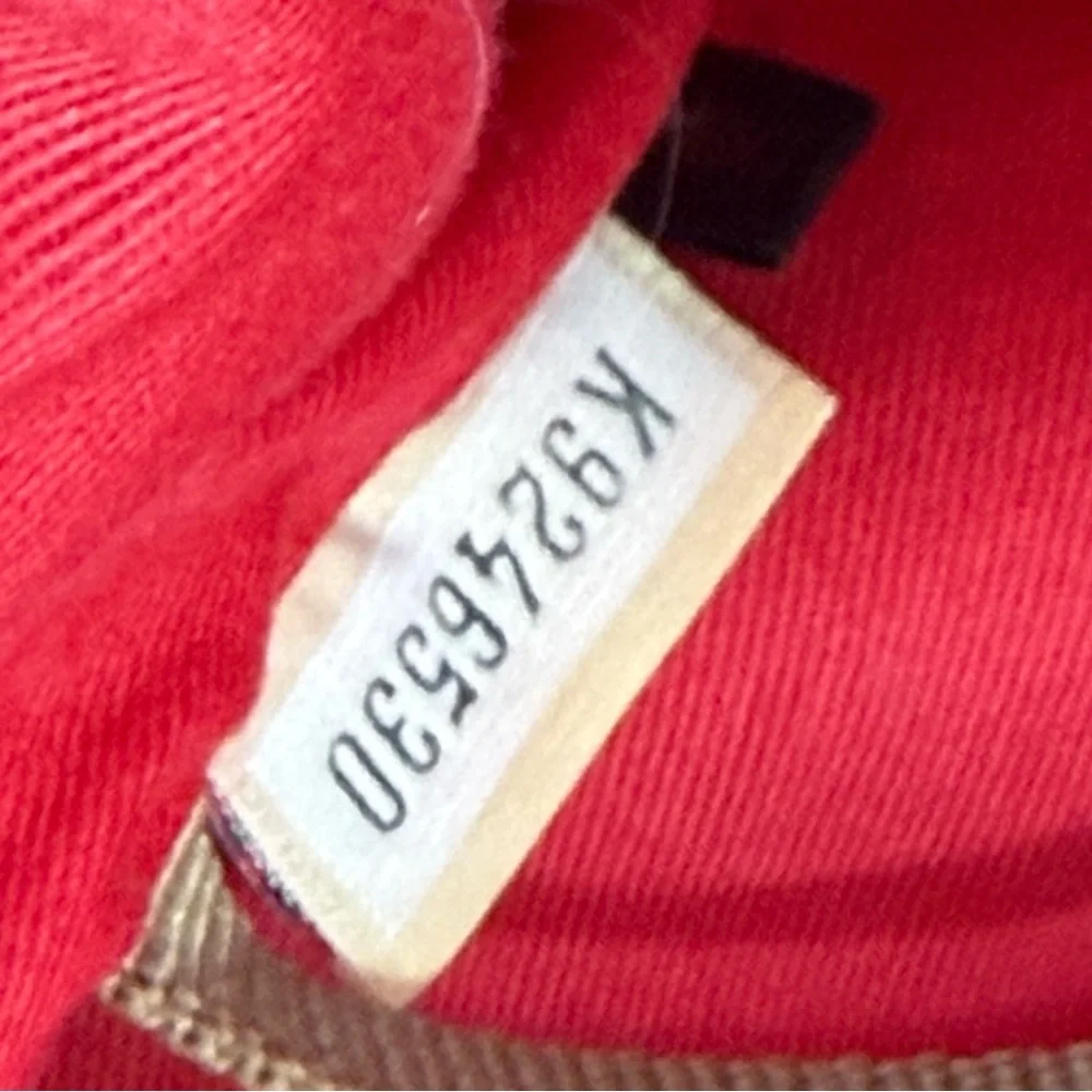 Vintage Dooney & Bourke Safari Giraffe Print Canvas Tote Bag - Picture 10 of 16